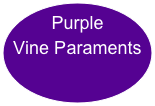 Purple Vine Paraments